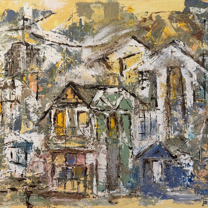 Daylight, 2026, acrylic on canvas, 18 × 24 in